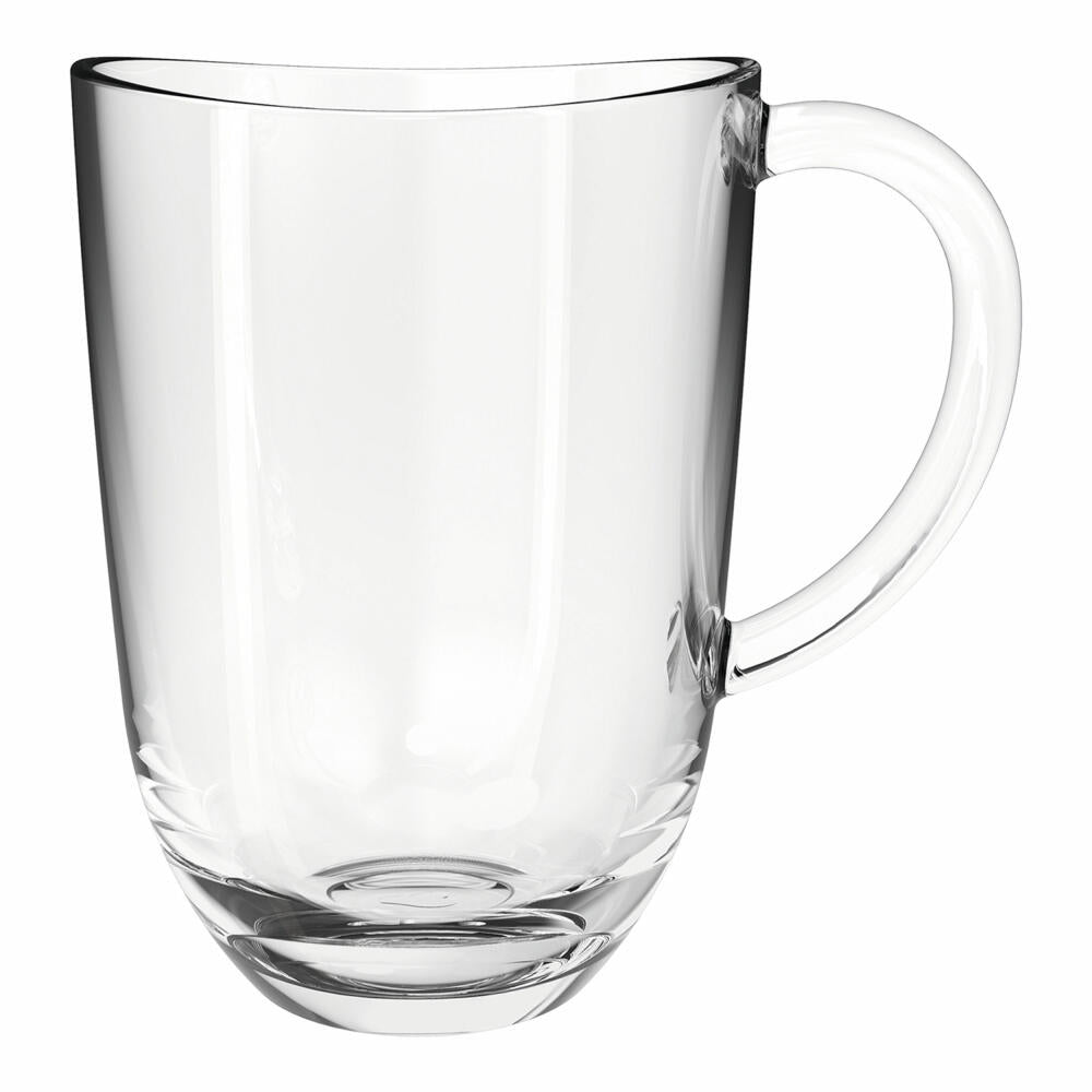 Leonardo Tasse Napoli, Glastasse, Becher, Kaffeetasse, Kalk-Natron Glas, klar, 380 ml, 024203
