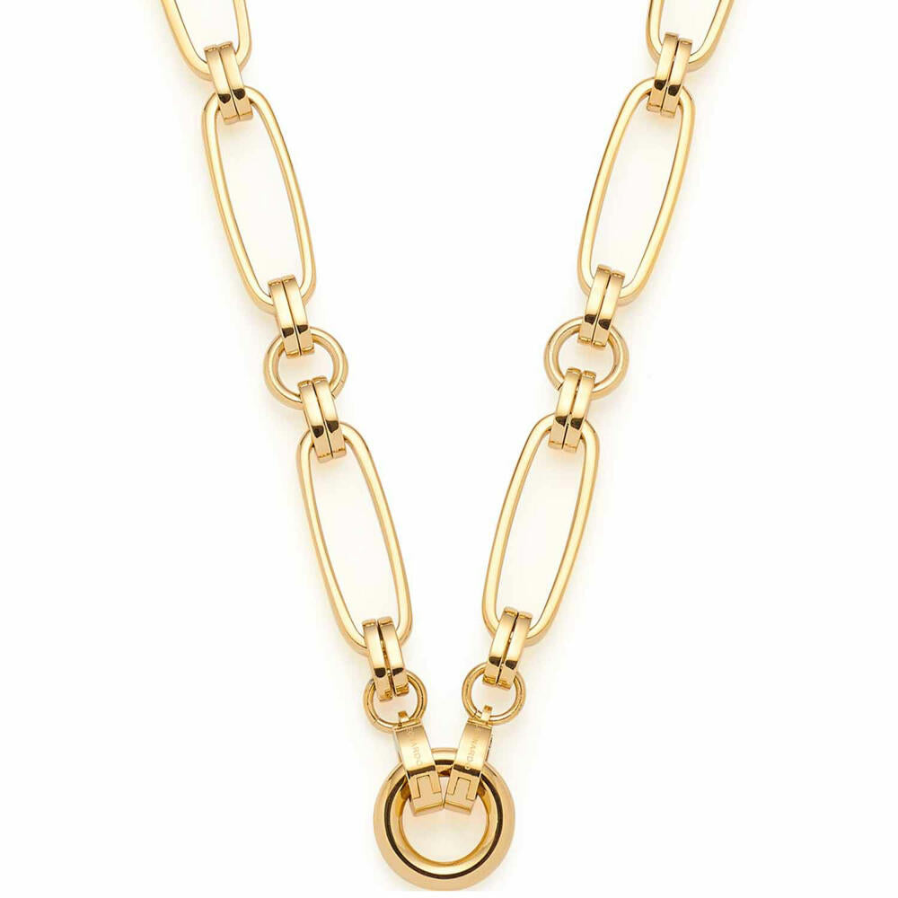 Leonardo Jewels Necklace 65 Mathilde Clip&amp;Mix, Chain, Jewelry Chain, Fashion Jewelry, Stainless Steel IP Gold, 024266