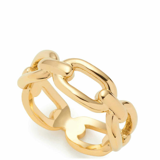 Leonardo Jewels Ring Mathilde, Fingerring, Fingerschmuck, Schmuck, Größe 18, Edelstahl IP Gold , 024270