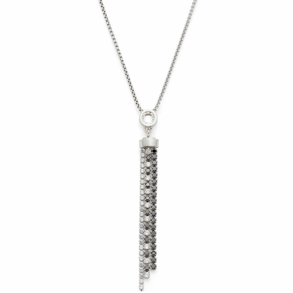 Leonardo Jewels Halskette 42 Atura, Kette, Schmuckkette, Modeschmuck, Edelstahl, Glasperlen, Zirkonia, 024316