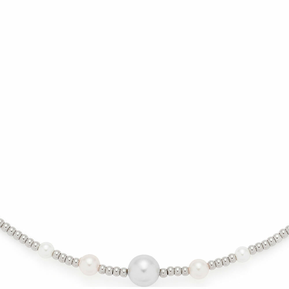Leonardo Jewels Halskette 45 Elsana, Kette, Schmuckkette, Modeschmuck, Edelstahl, Perlen , 024333