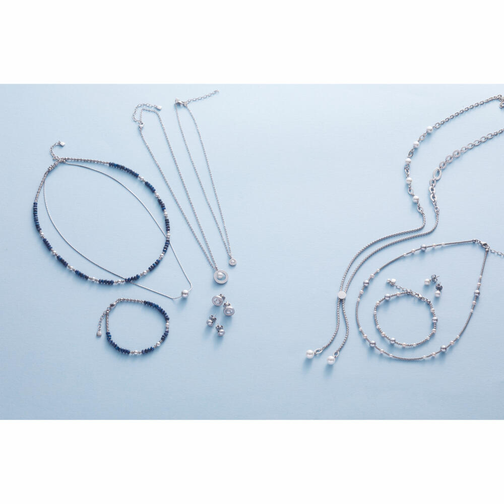 Leonardo Jewels Halskette 45 Elsana, Kette, Schmuckkette, Modeschmuck, Edelstahl, Perlen , 024333