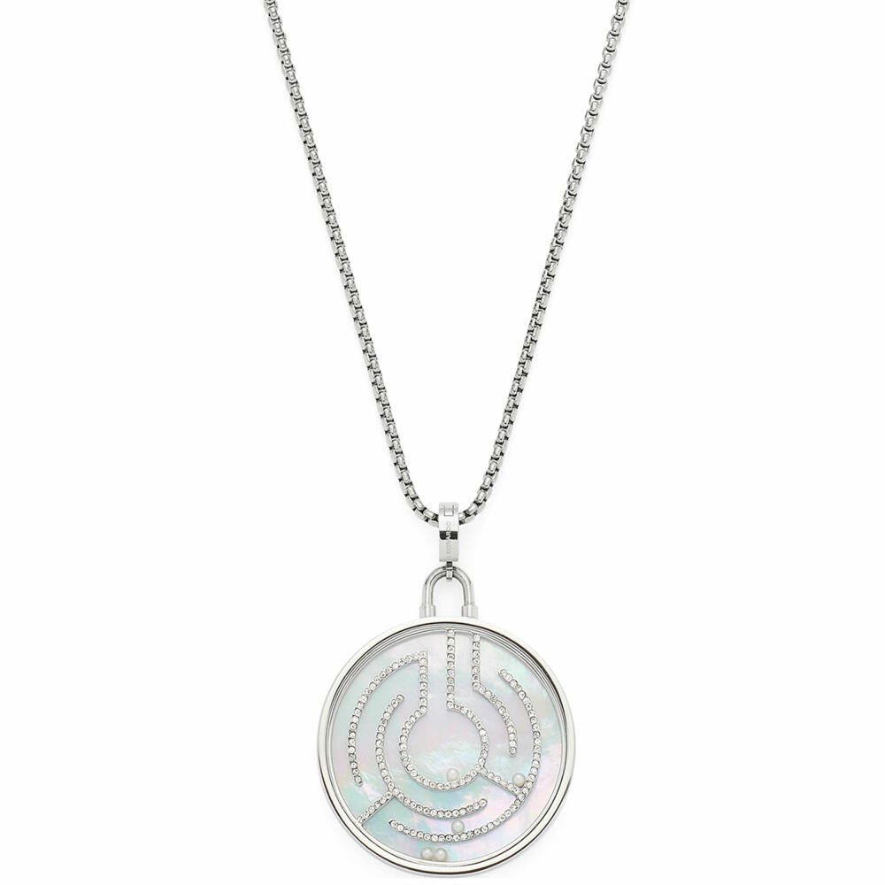 Leonardo Jewels Necklace 80 Joy, Chain, Jewelry Chain, Fashion Jewelry, Stainless Steel, Glass Beads, 024366