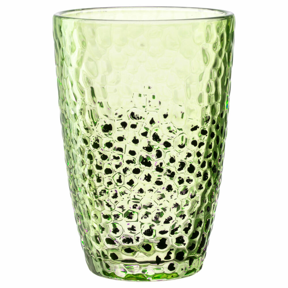 Leonardo drinking glass Matera, drinking cup, soda-lime glass, green, 340 ml, 024383