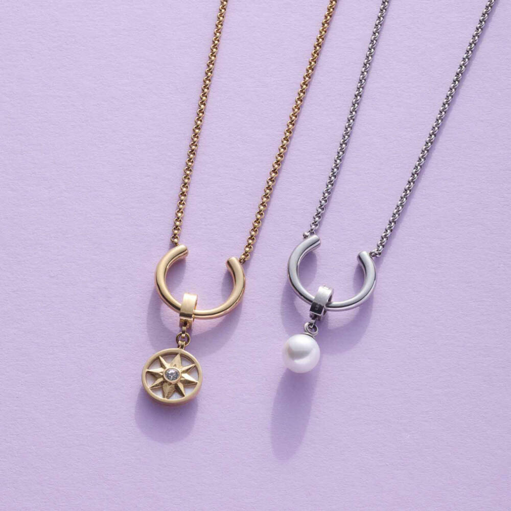 Leonardo Halskette 45 Maisy Clip & Mix, Kette, Schmuck, Edelstahl, 024926