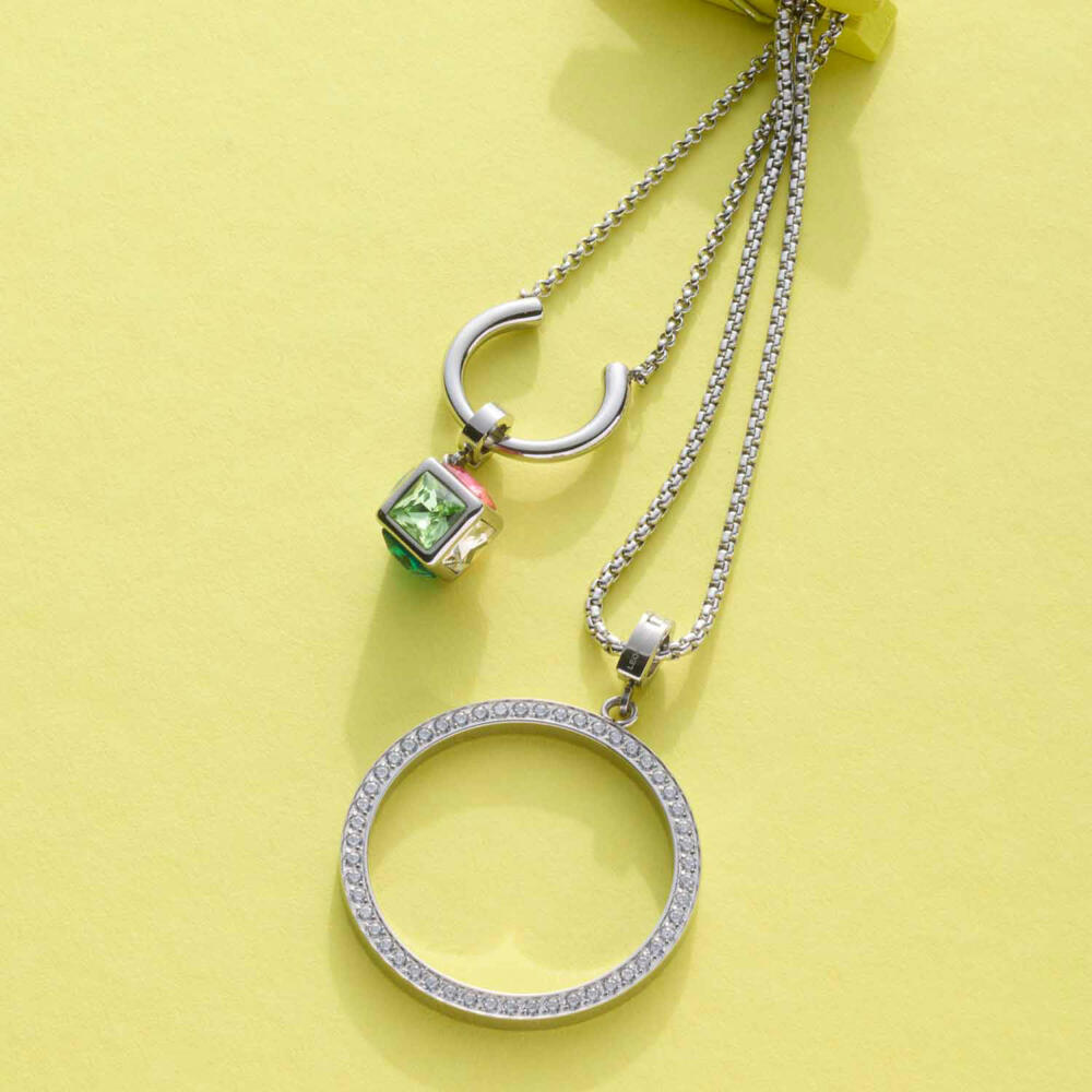 Leonardo Halskette 45 Maisy Clip & Mix, Kette, Schmuck, Edelstahl, 024926