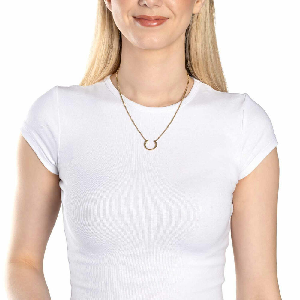 Leonardo Halskette 45 Gold Maisy Clip & Mix, Kette, Schmuck, Edelstahl Gold, 024931