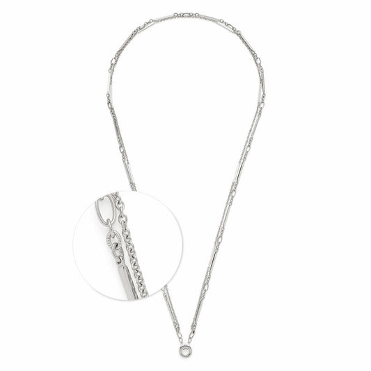 Leonardo Halskette 80 Grace Clip & Mix, Kette, Schmuck, Edelstahl, 024932