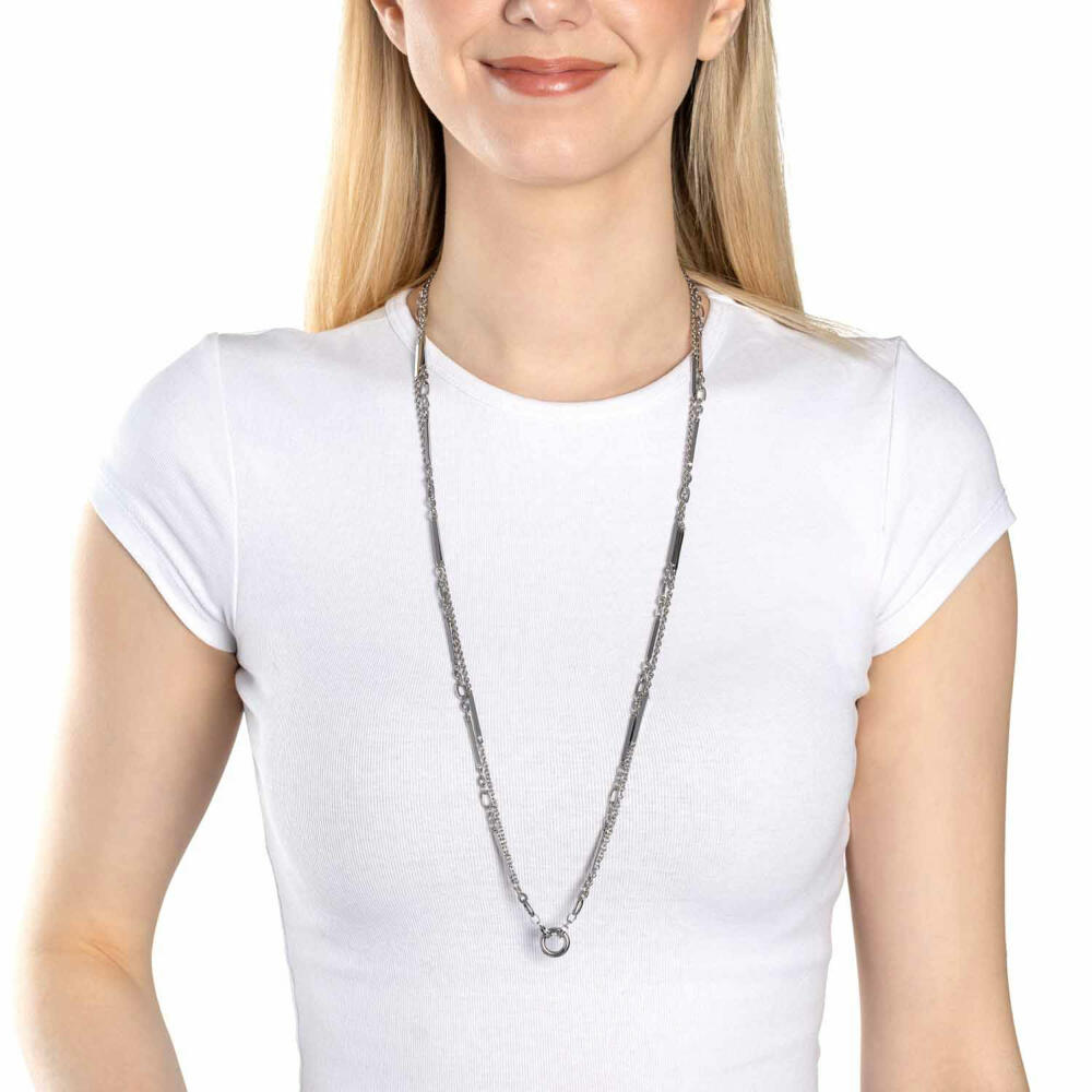 Leonardo Halskette 80 Grace Clip & Mix, Kette, Schmuck, Edelstahl, 024932