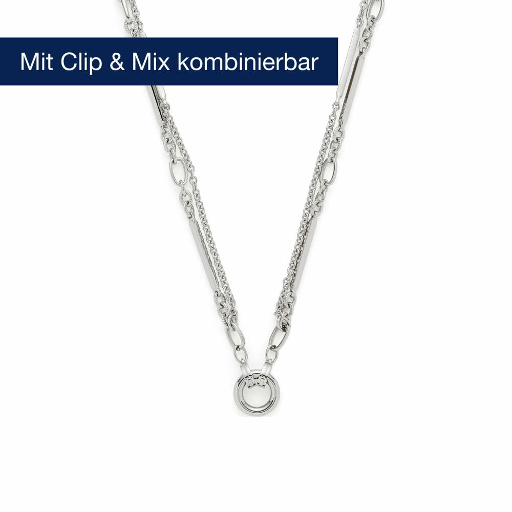 Leonardo Halskette 80 Grace Clip & Mix, Kette, Schmuck, Edelstahl, 024932