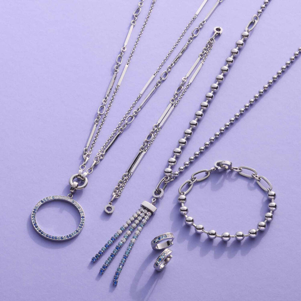 Leonardo Armband Grace Clip & Mix, Armschmuck, Schmuck, Edelstahl, 024933