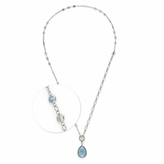 Leonardo Halskette 50 Vicky Clip & Mix, Kette, Schmuck, Edelstahl, Glassteine, Perlmutt, 024934