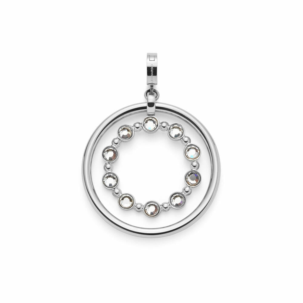 Leonardo Anhänger Bobby Clip & Mix, Kettenanhänger, Schmuck, Edelstahl, Zirkonia, 024945