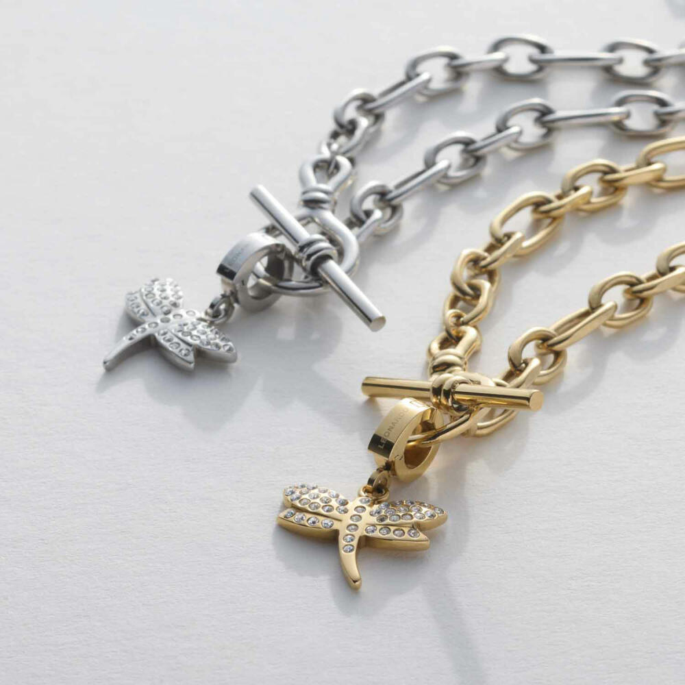 Leonardo Anhänger Elisabeth Clip & Mix, Kettenanhänger, Schmuck, Edelstahl, Zirkonia, 024965