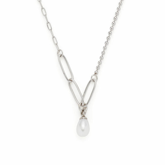 Leonardo Halskette 42 Peggy Ciao, Kette, Schmuck, Edelstahl, Perle, 024977