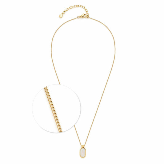 Leonardo Halskette 42 Gold Tally Ciao, Kette, Schmuck, Edelstahl, Perle, 024978