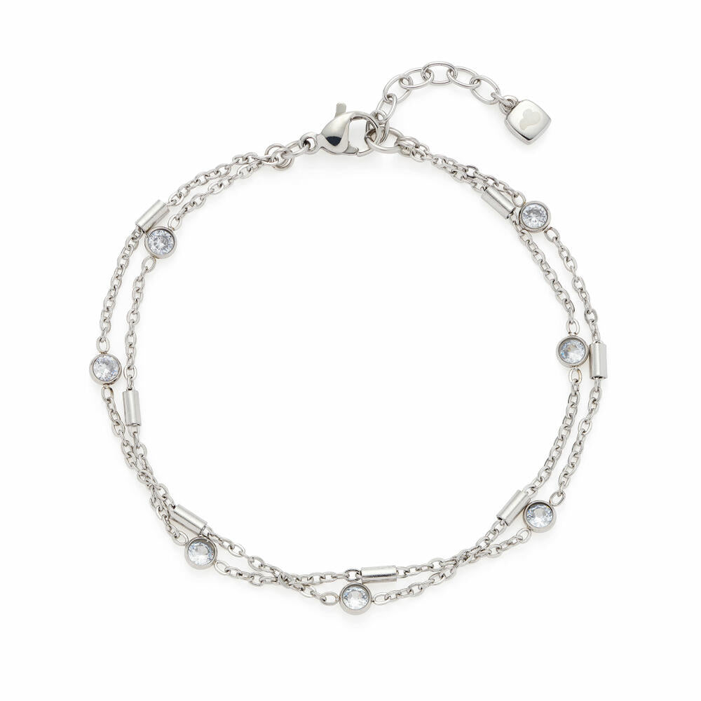 Leonardo Armband Francis Ciao, Armschmuck, Schmuck, Edelstahl, Zirkonia, 024981