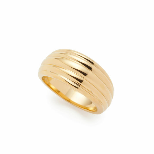 Leonardo Ring 19 Gold Elisabeth, Fingerring, Schmuck, Größe 19, Edelstahl Gold, 025302