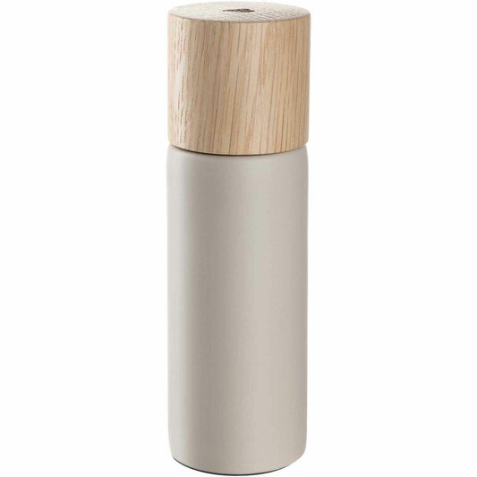 Leonardo Gewürzmühle Roma, Salzmühle, Pfeffermühle, Keramikmahlwerk, Beige, H 17.3 cm, 025440