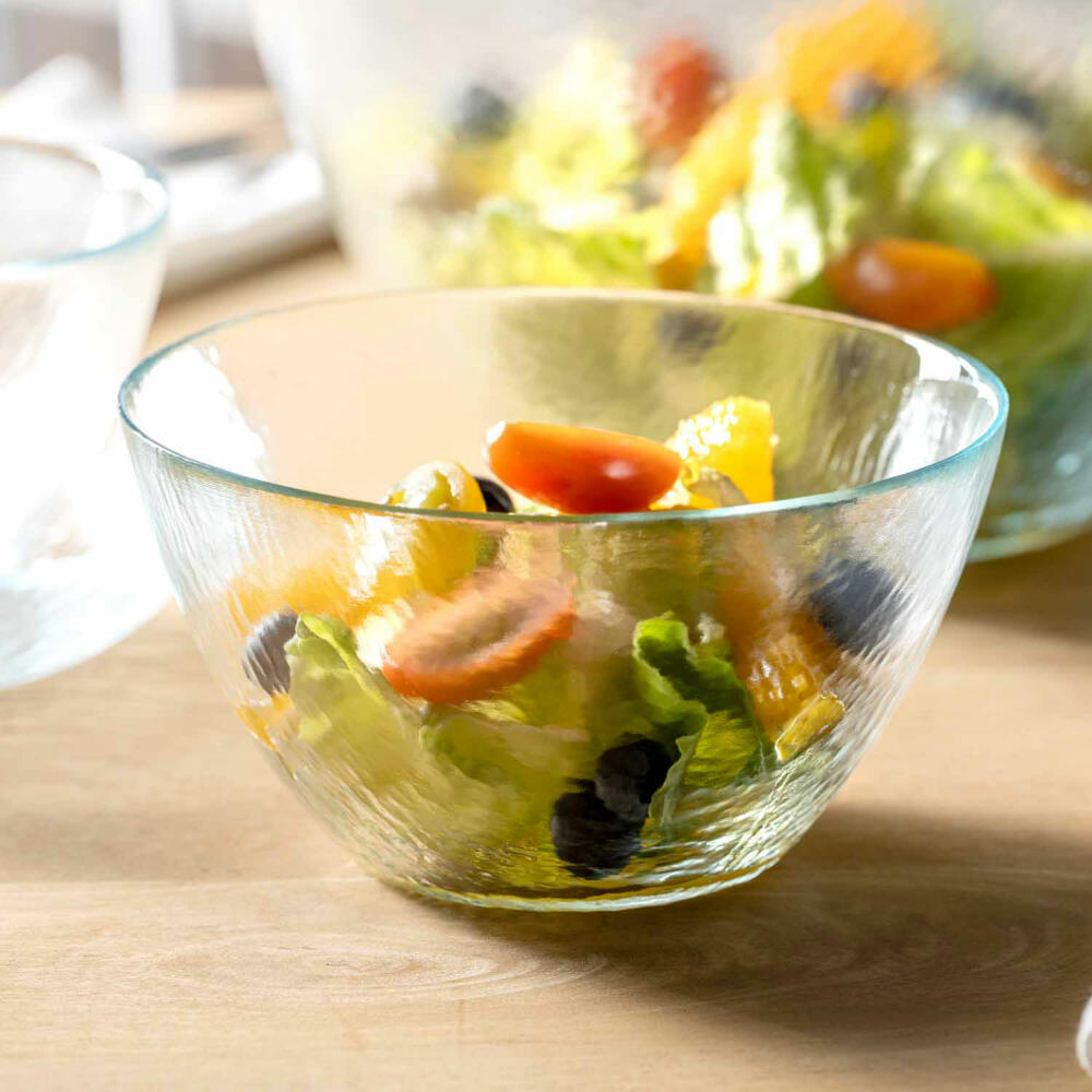 Leonardo Schale Attivo, Schüssel, Bowl, Kalk-Natron-Glas, Klar, 14 cm, 025590