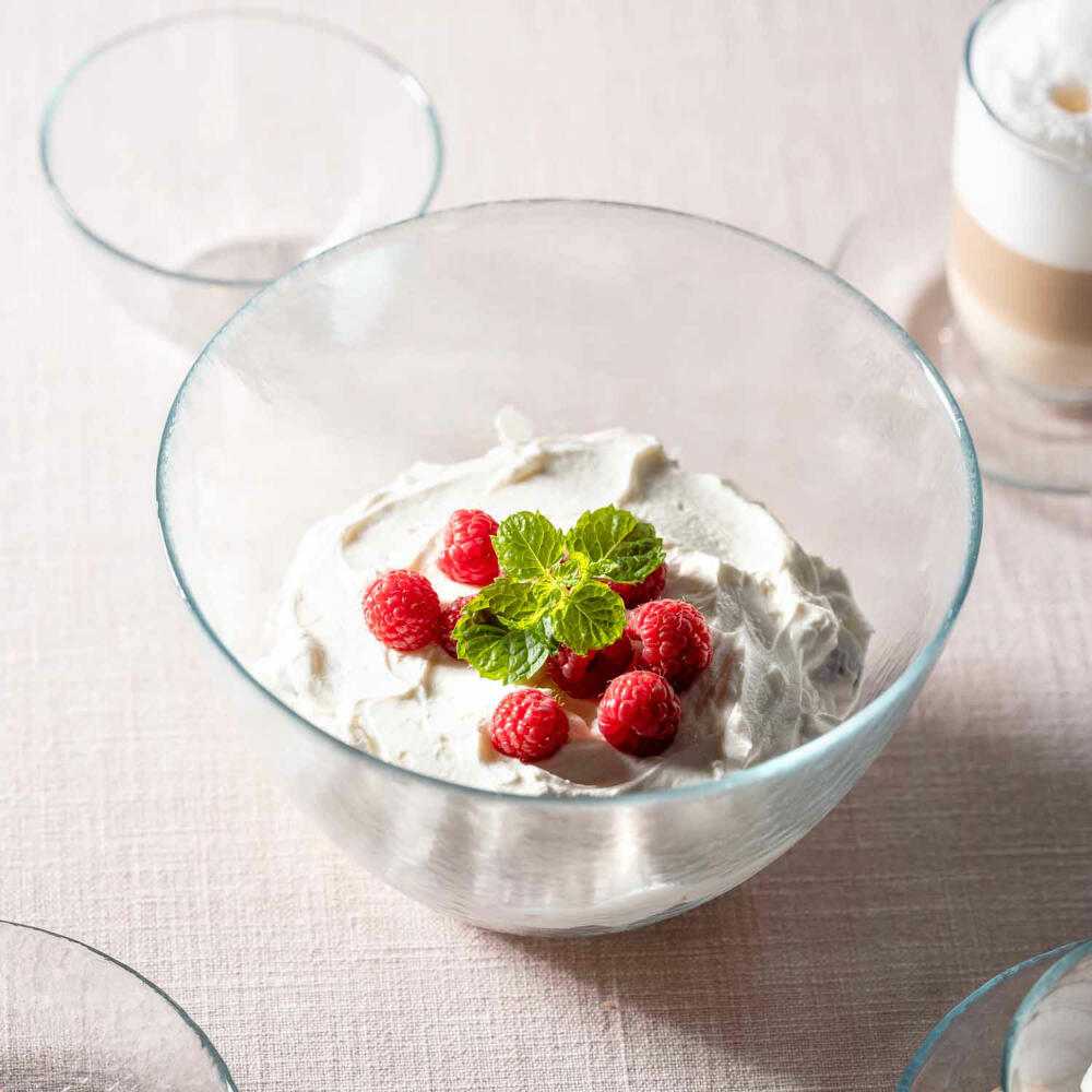 Leonardo Schale Attivo, Schüssel, Bowl, Kalk-Natron-Glas, Klar, 22 cm, 025591