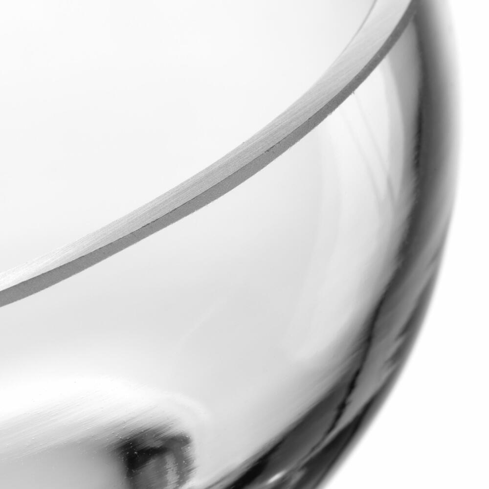 Leonardo Vase Diabolo, with insert, flower vase, lantern, candle holder, glass, H 19 cm, 025644