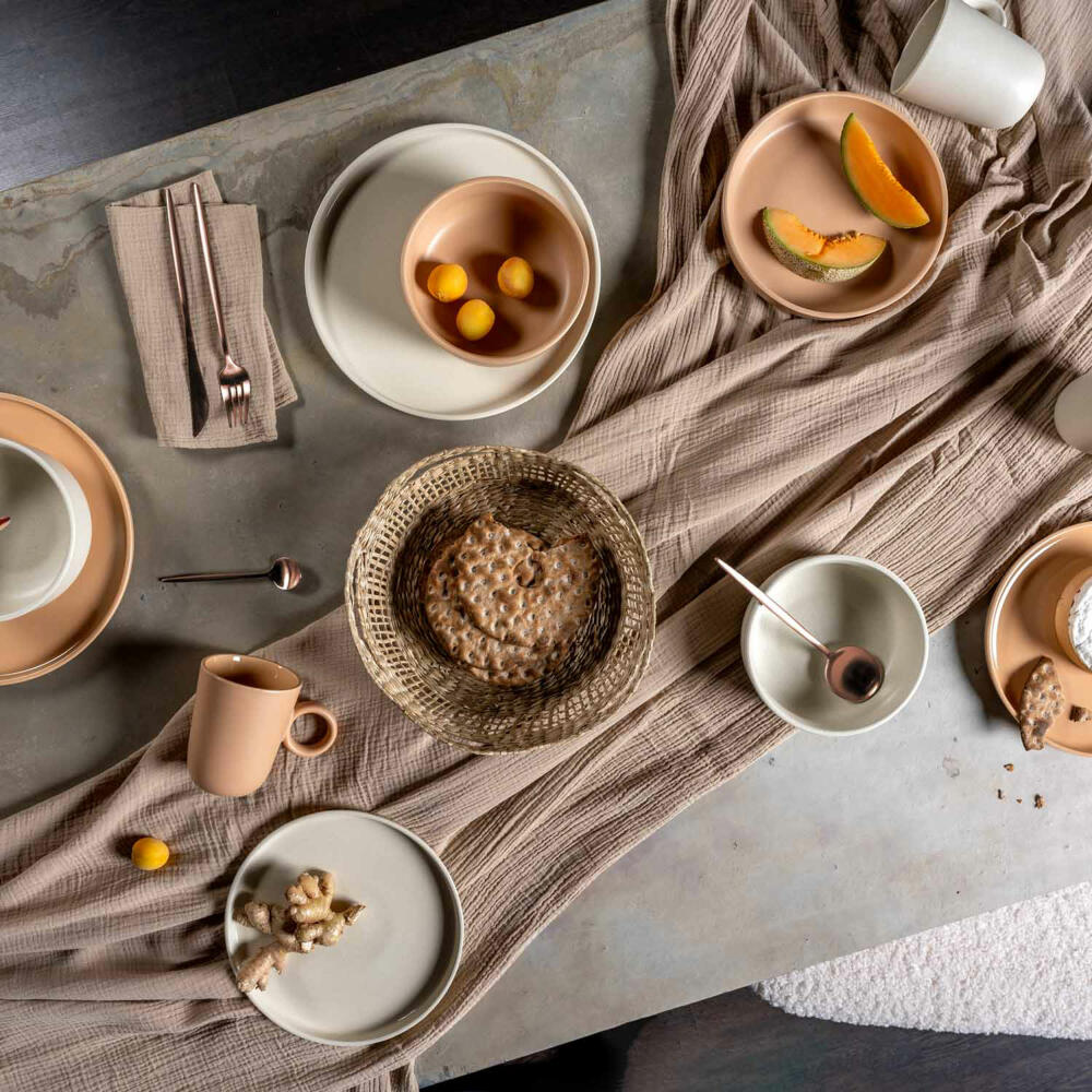 Leonardo Keramikschale ROMA, Schale, Schüssel, Keramik, Creme, 16 cm, 027261