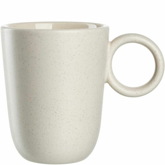 Leonardo Keramiktasse ROMA, Tasse, Becher, Keramik, Creme, 330 ml, 027262