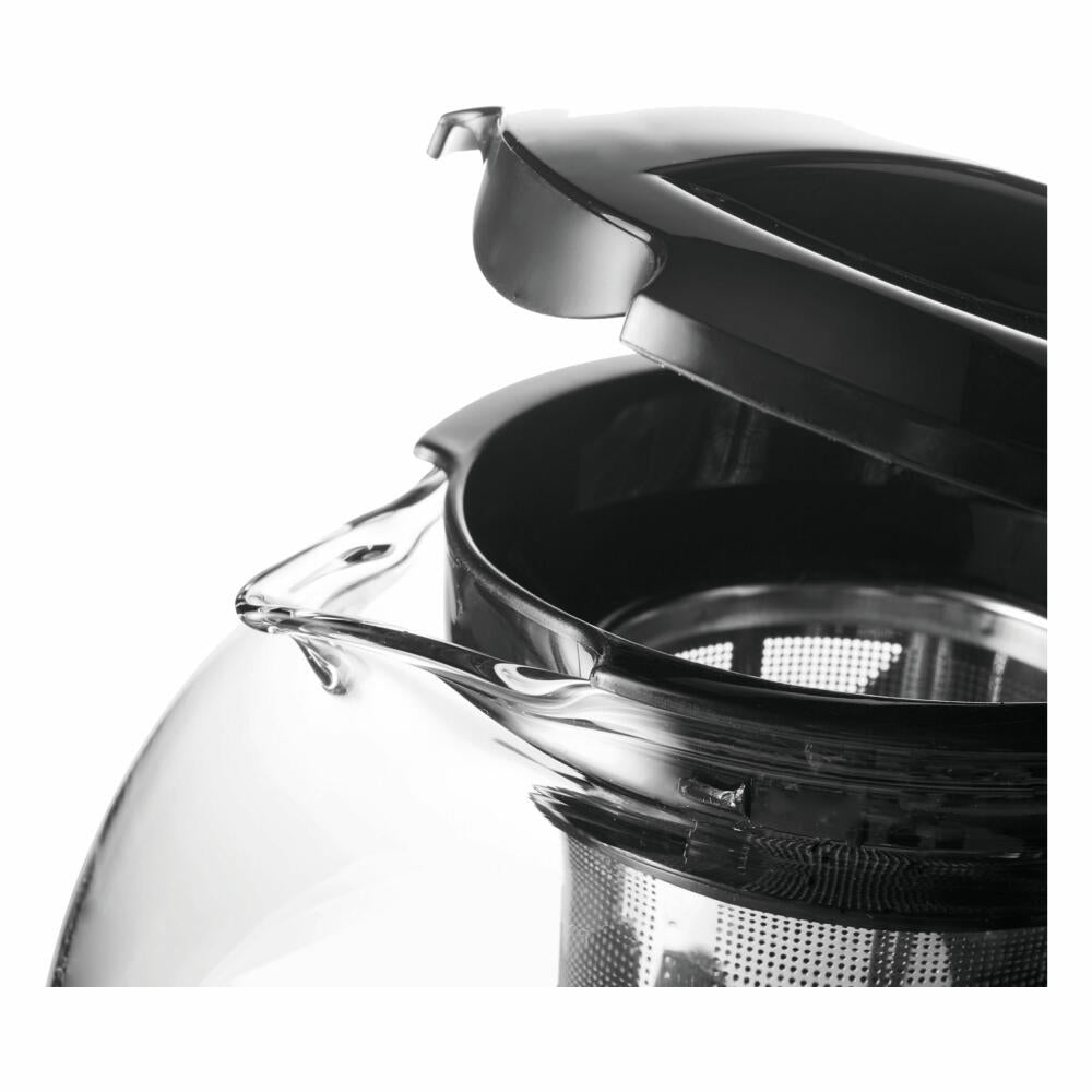 montana: :assam Teekanne, Glaskanne, Teebereiter, Kaffeekanne, Tee Kanne, Glas, 1 L, 050250