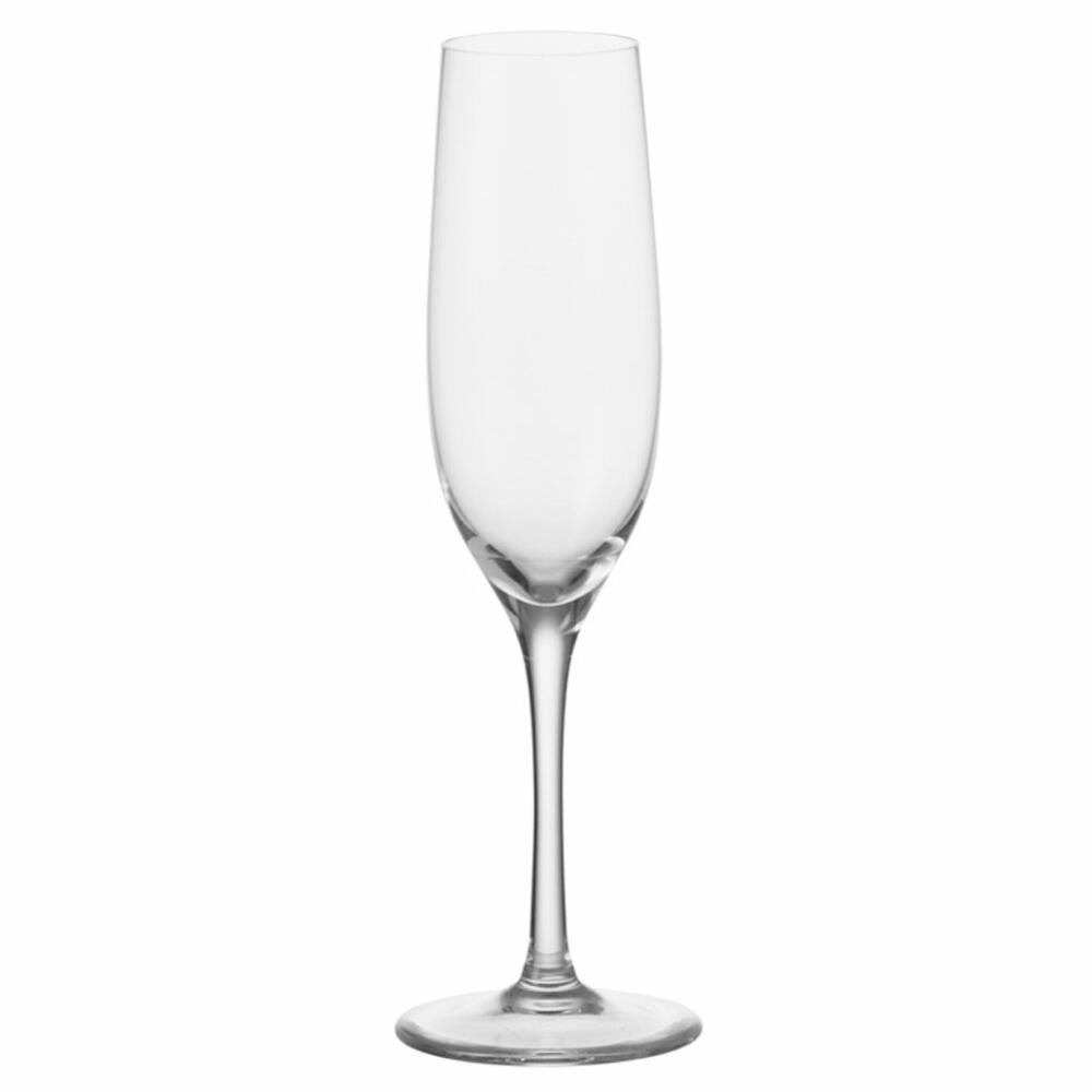 Leonardo Ciao+ sparkling wine glass, champagne glass, glass, extremely shock-resistant, 190 ml, 61445