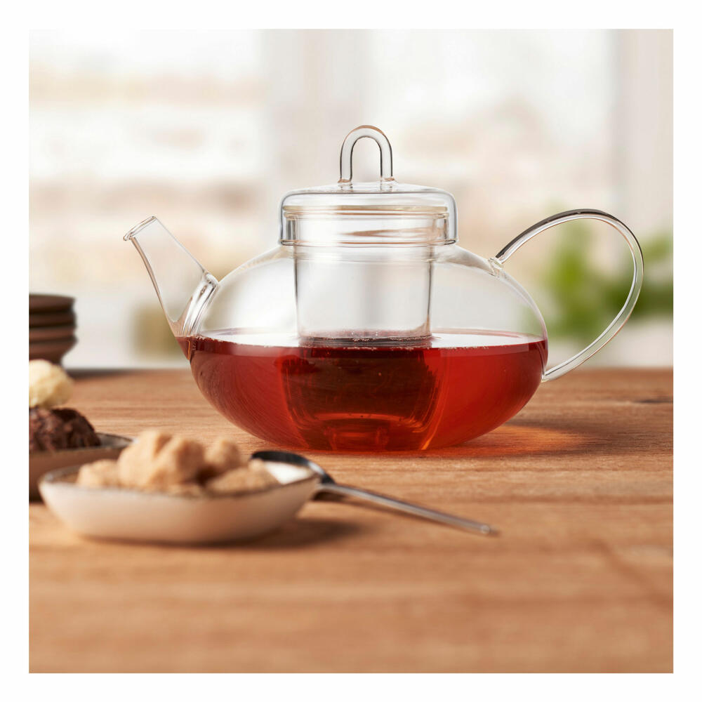 montana: :yogi Teekanne, Glaskanne, Teebereiter, Kaffeekanne, Tee Kanne, Glas, 1.1 L, 081148