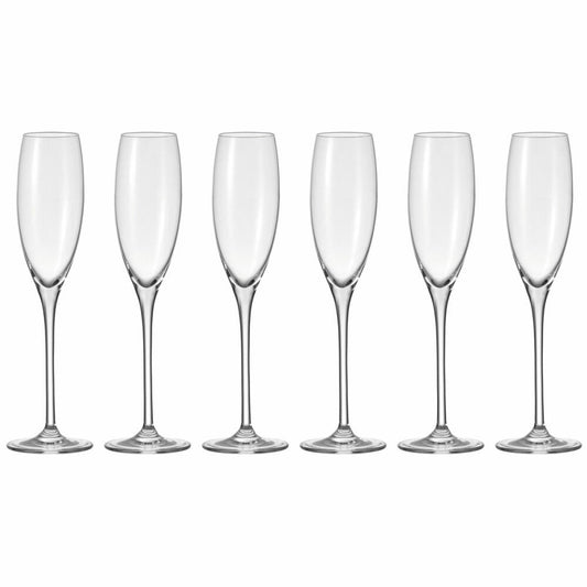Leonardo Cheers champagne glass set of 6, prosecco glass, champagne glass, champagne glass, 250 ml, 81435