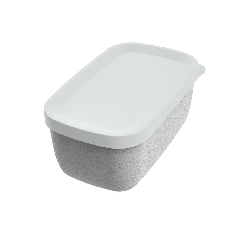 Koziol Liquid safe box Candy S, sauce container, liquid container, food container, thermoplastic, Organic Grey, 3199670