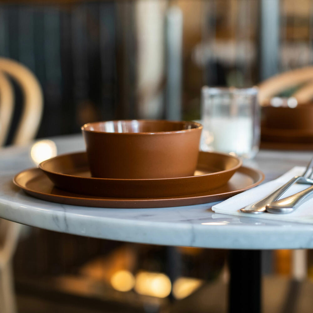 Koziol Bowl Connect, Bowl, Small Bowl, Thermoplastic, Organic Rusty Steel, 400 ml, 3102674