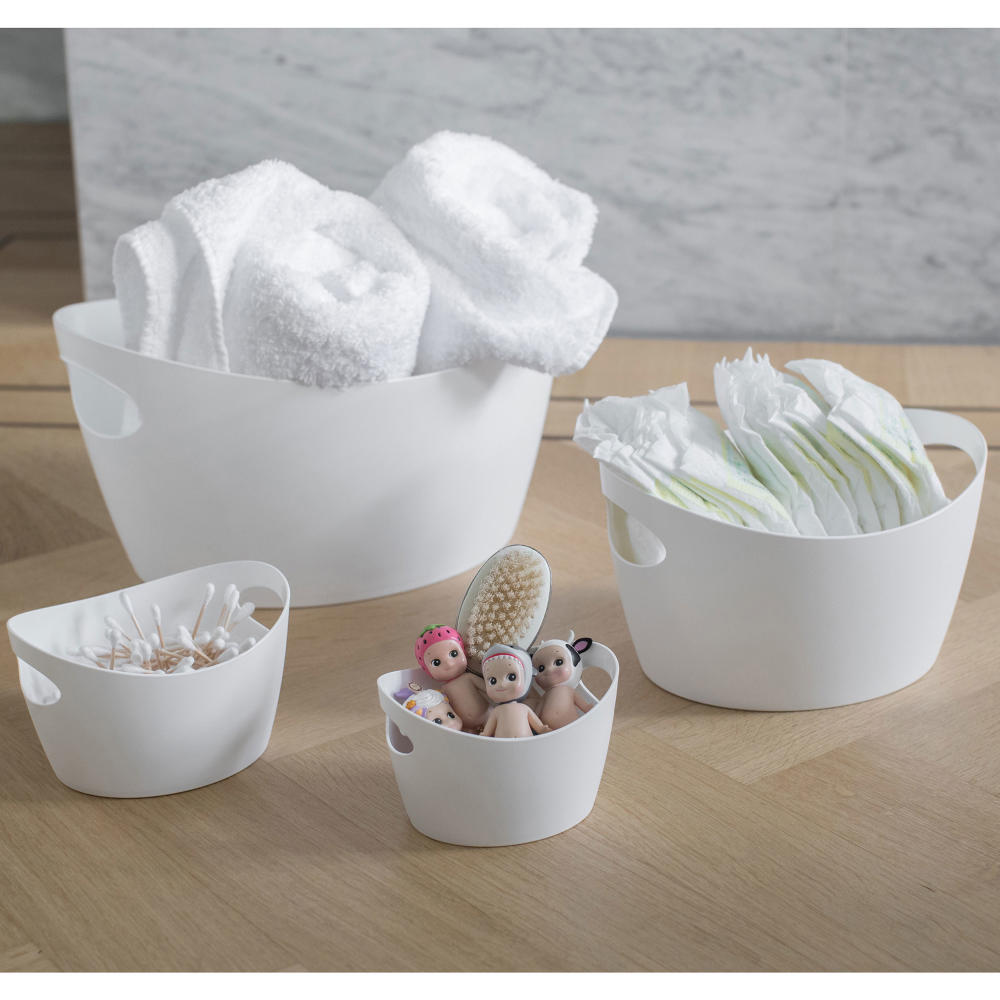Koziol Utensilo Bottichelli XXS, tub, basket, organizer, storage, thermoplastic, Organic Rusty Steel, 270 ml, 5734674