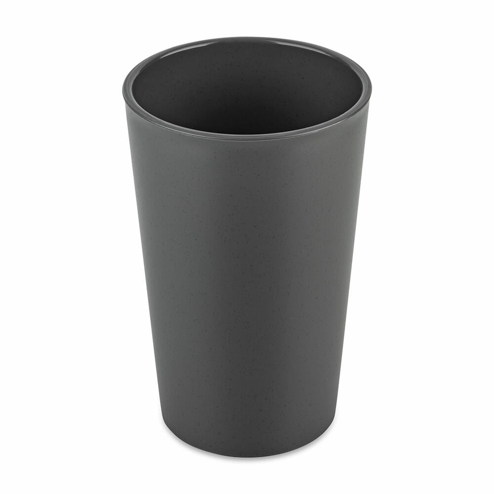 Koziol Becher Connect Cup L, drinking cup, plastic, Nature Ash Grey, 350 ml, 5141701