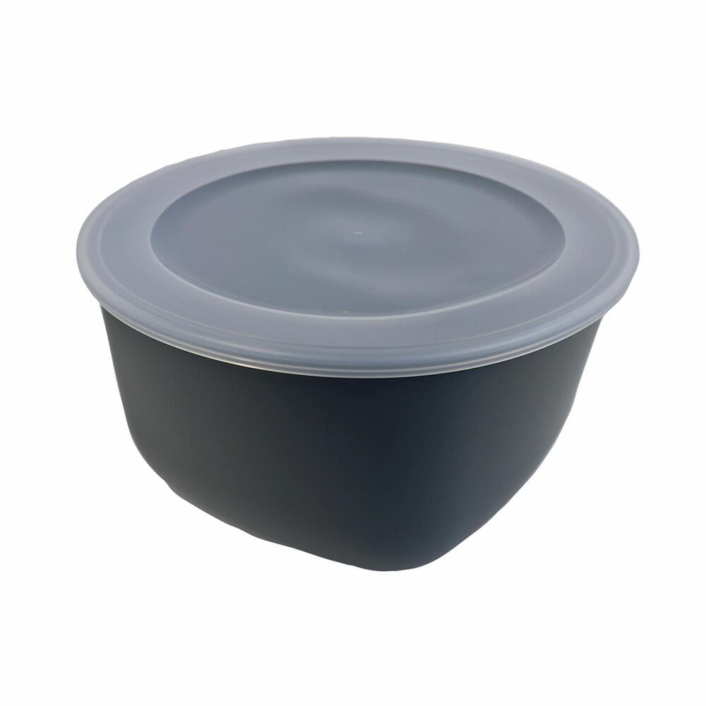 Koziol storage box Connect Box 4, storage container, plastic, Nature Ash Grey, 4 L, 8872701