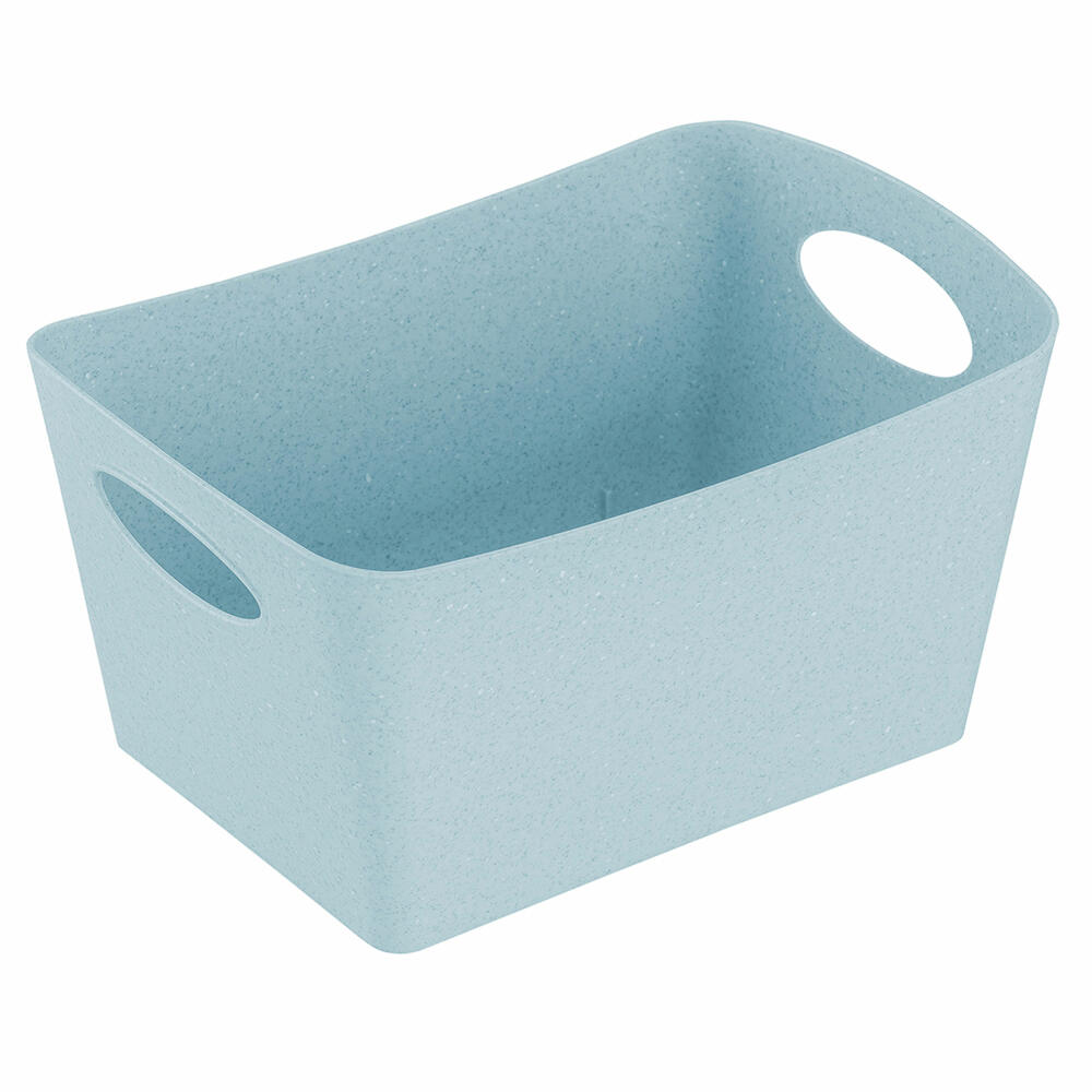 Koziol Storage Box Boxxx L, Box, Plastic, Recycled Blue, 15 L, 1403126