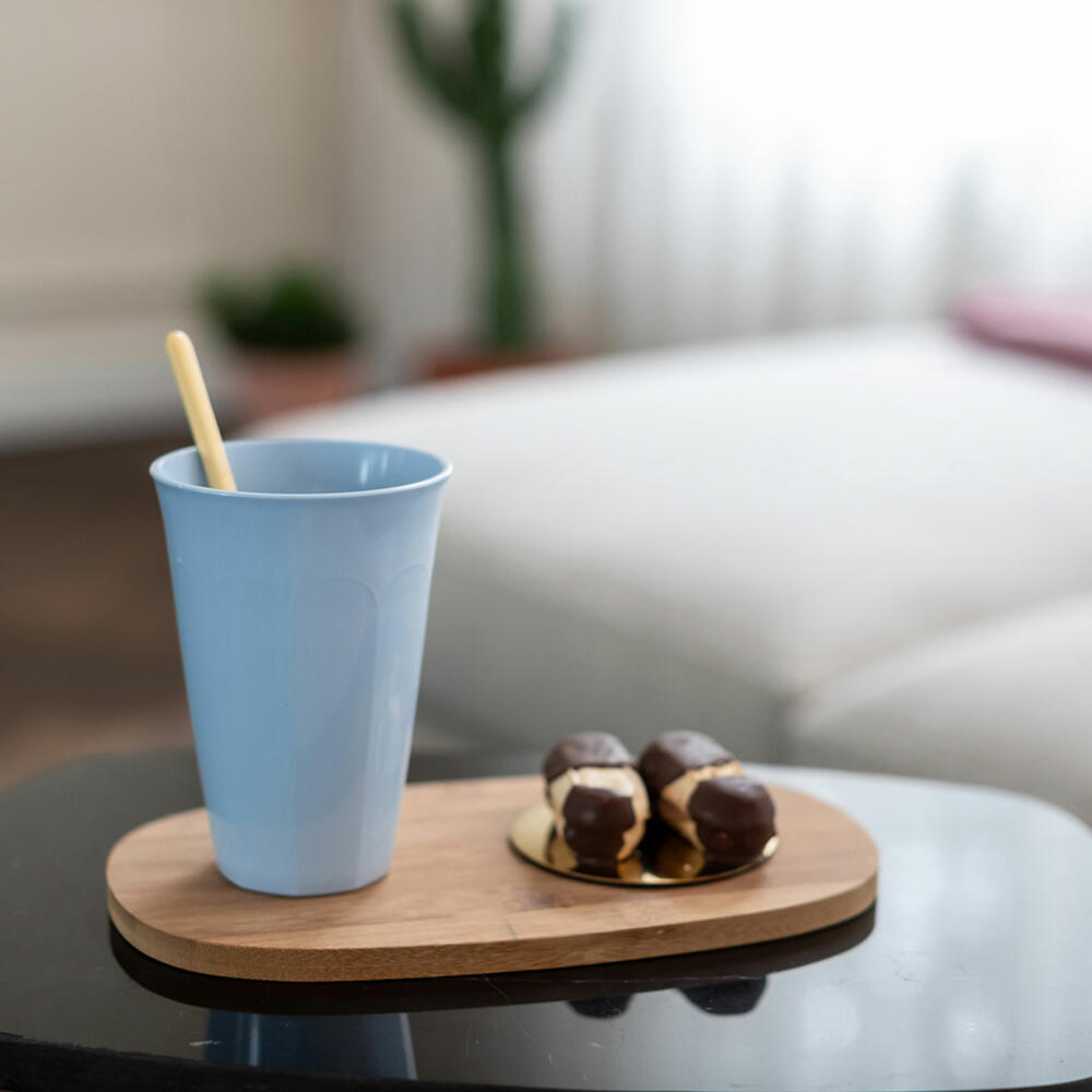 Koziol Becher Nora L, drinking cup, plastic, Sweet Blue, 450 ml, 8062720