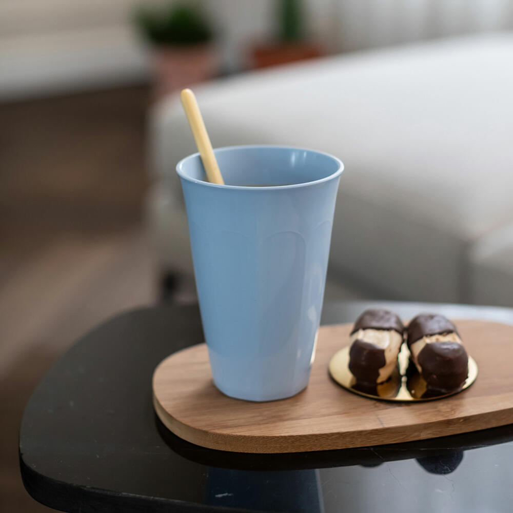 Koziol Becher Nora L, drinking cup, plastic, Sweet Blue, 450 ml, 8062720