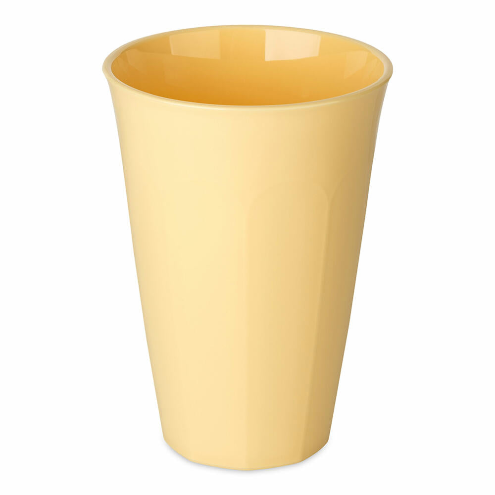 Koziol Becher Nora L, drinking cup, plastic, Sweet Yellow, 450 ml, 8062723