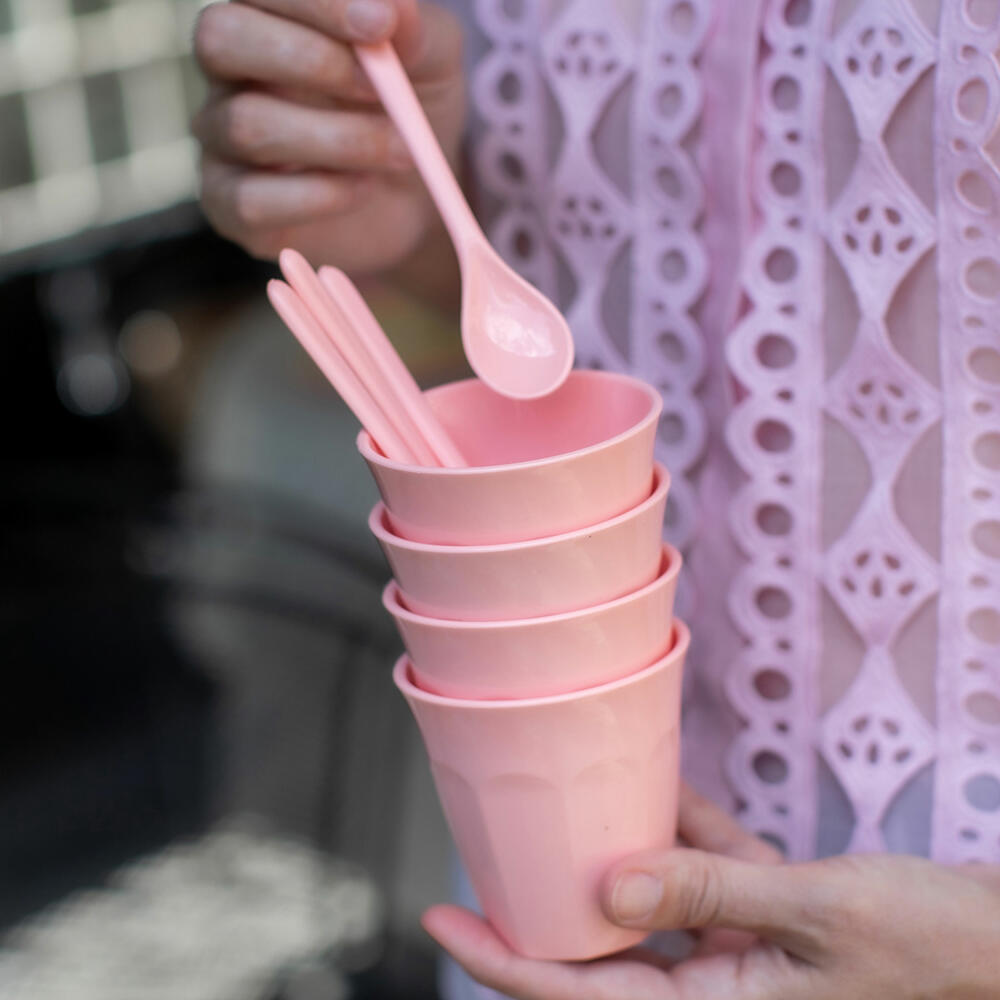 Koziol Spoon Nora Spoon S, Picnic Spoon, Plastic, Sweet Pink, 8058722
