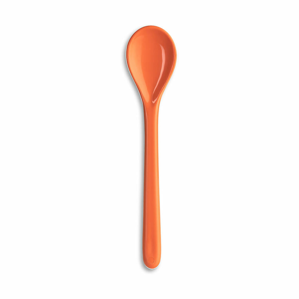 Koziol Spoon Nora Spoon S, Picnic Spoon, Plastic, Strong Coral, 8058725