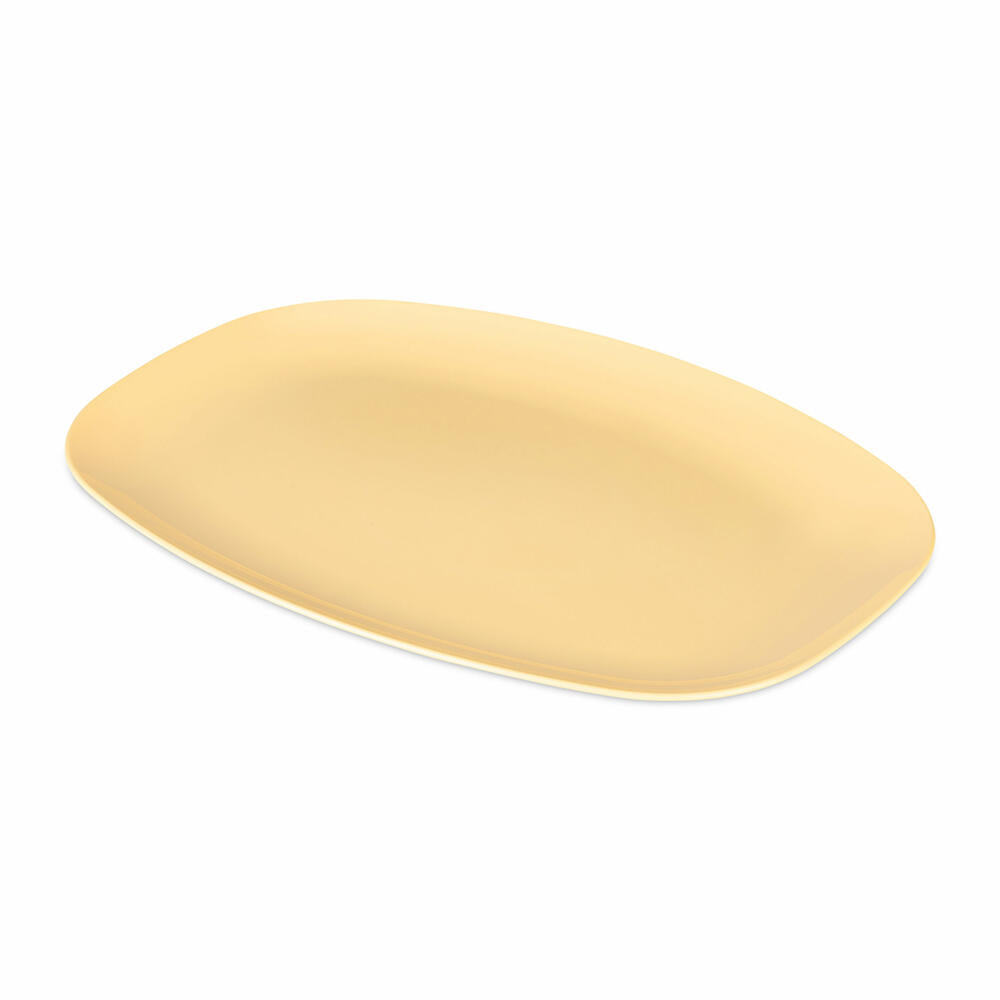 Koziol Tray Nora Tray, Storage, Plastic, Sweet Yellow, 30 x 22 cm, 8149723