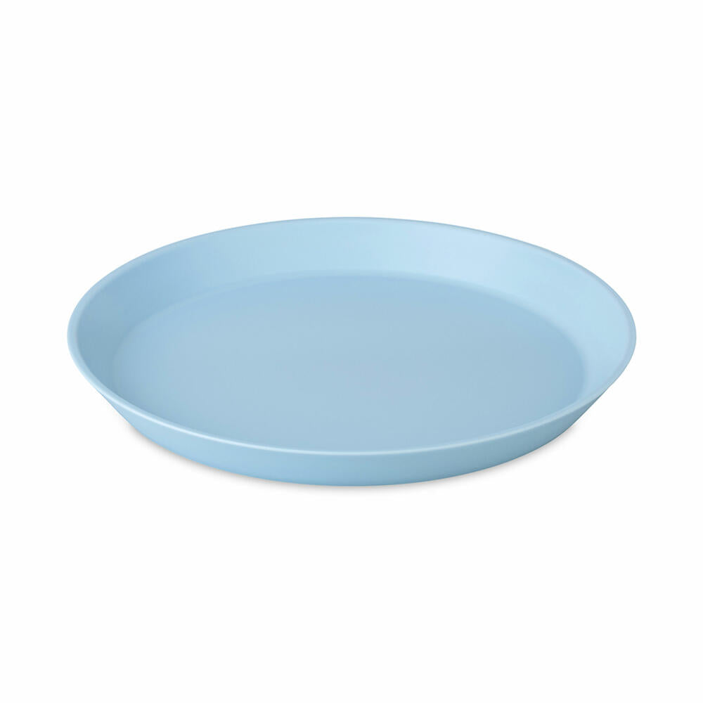 Koziol Plate Connect Nora Plate, dessert plate, plastic, Sweet Blue, 20.5 cm, 8366720