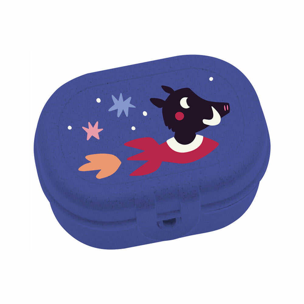 Koziol snack box Pascal Mini Space, plastic, organic blue, 8358746