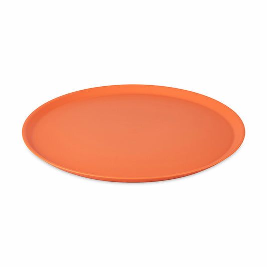 Koziol Plate Connect Nora Plate, Dinner Plate, Plastic, Strong Coral, 25.5 cm, 8367725