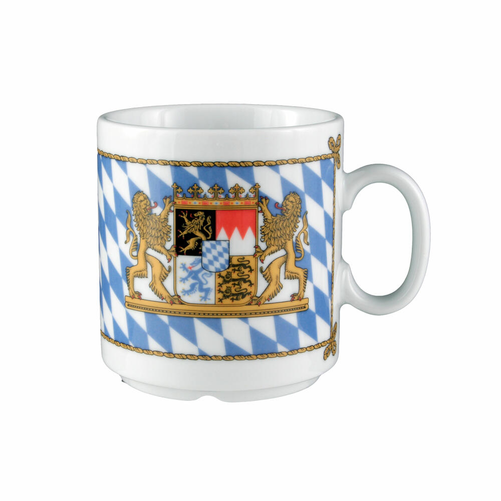 Seltmann Weiden Compact Mug, Coffee Mug, Tea Cup, Cup, Porcelain, Bavaria Decor, 250 ml, 001.325882