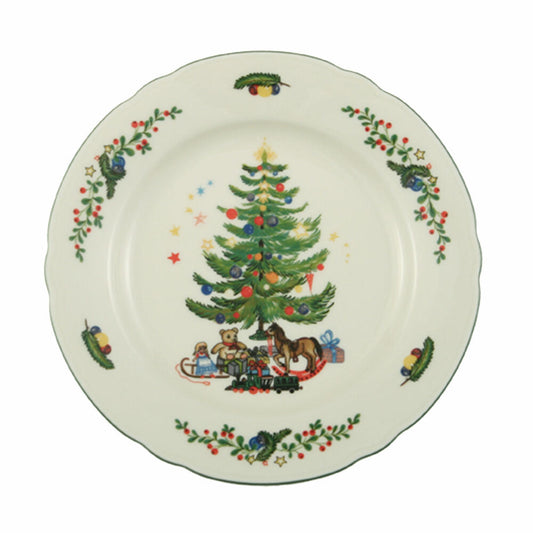 Seltmann Weiden Marie-Luise Brotteller, Frühstücksteller, Teller, Porzellan, Weihnachten, Ø 17.1 cm, 001.290677