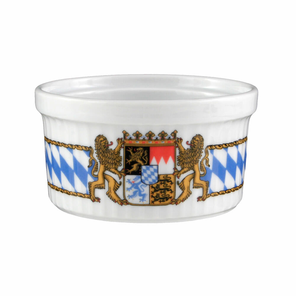 Seltmann Weiden Compact Pie Bowl Schmalz, Pie Form, Bowl, Porcelain, Bavaria Decor, Ø 9 cm, 001.459714